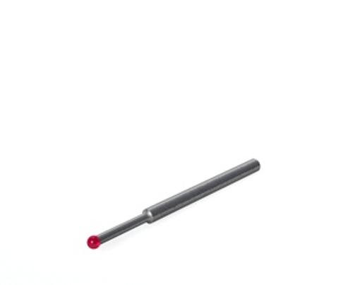 Styli without thread, stepped, ruby sphere, tungsten carbide shaft product photo